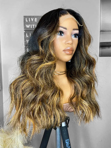 CHRISSY | Caramel Balayage | 16 INCH