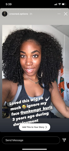 3/4 WIG (Half Wig) CORKSCEW COILY {ACCEPTING CUSTOM ORDERS}