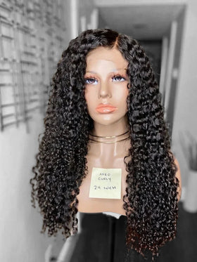 AFRO CURLY WIG | 24 INCH